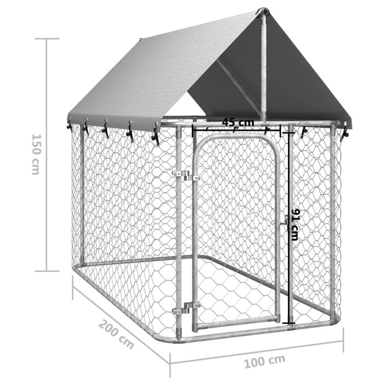 Outdoor dog pens for cheap sale